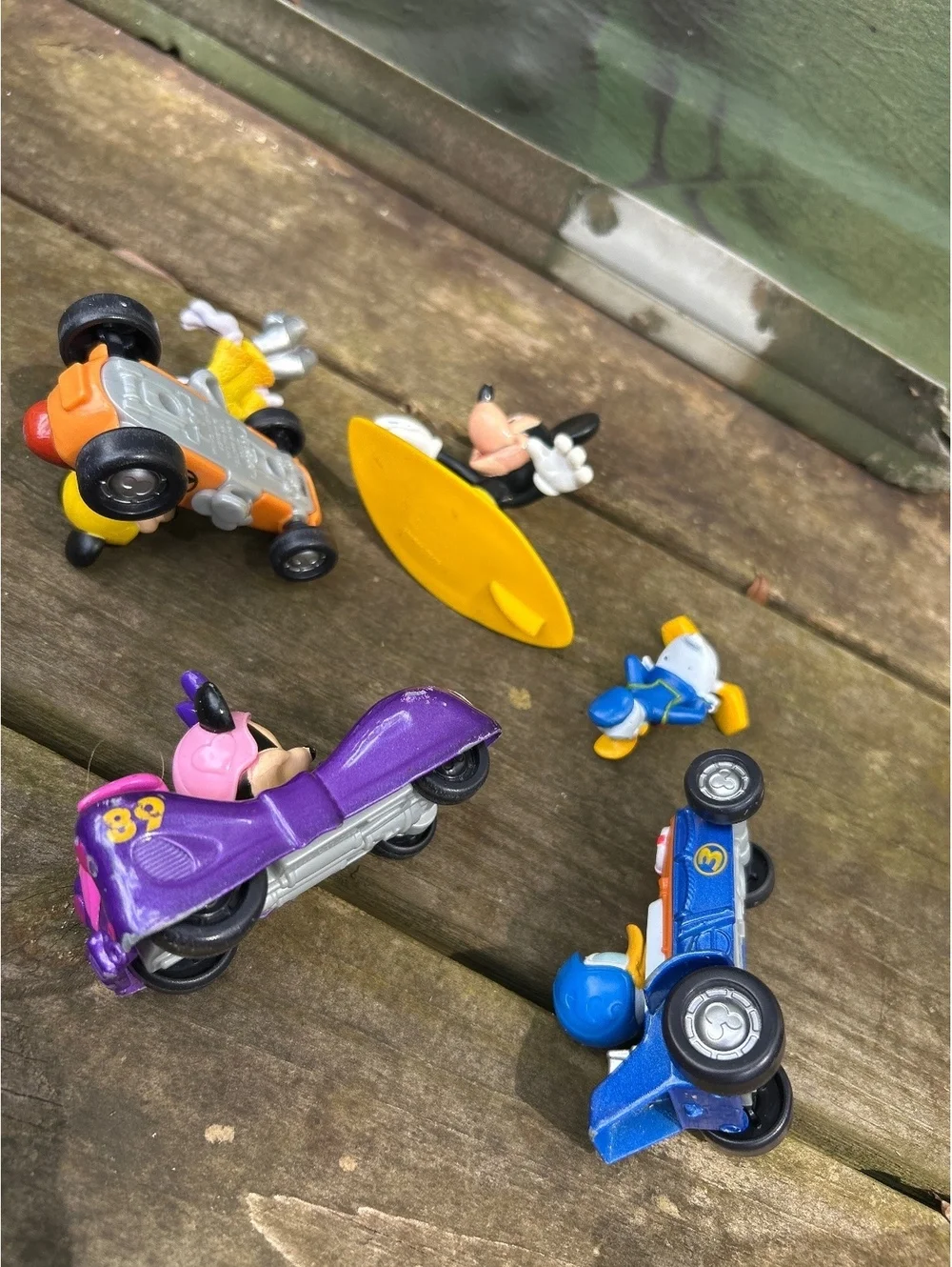 Disney Mickey Mouse and Friends Miniature Toy Cars Set